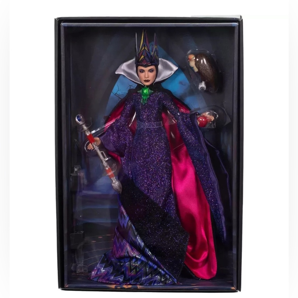 2025 Mattel Disney Snow White & Evil Queen Collectible Doll Set NIB🍎 - Picture 3 of 8